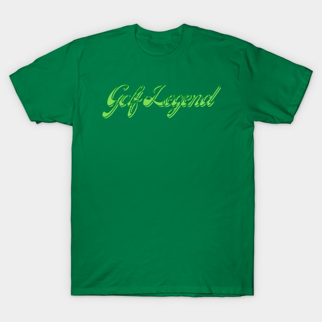 Golf Legend - Lime T-Shirt by Golfers Paradise